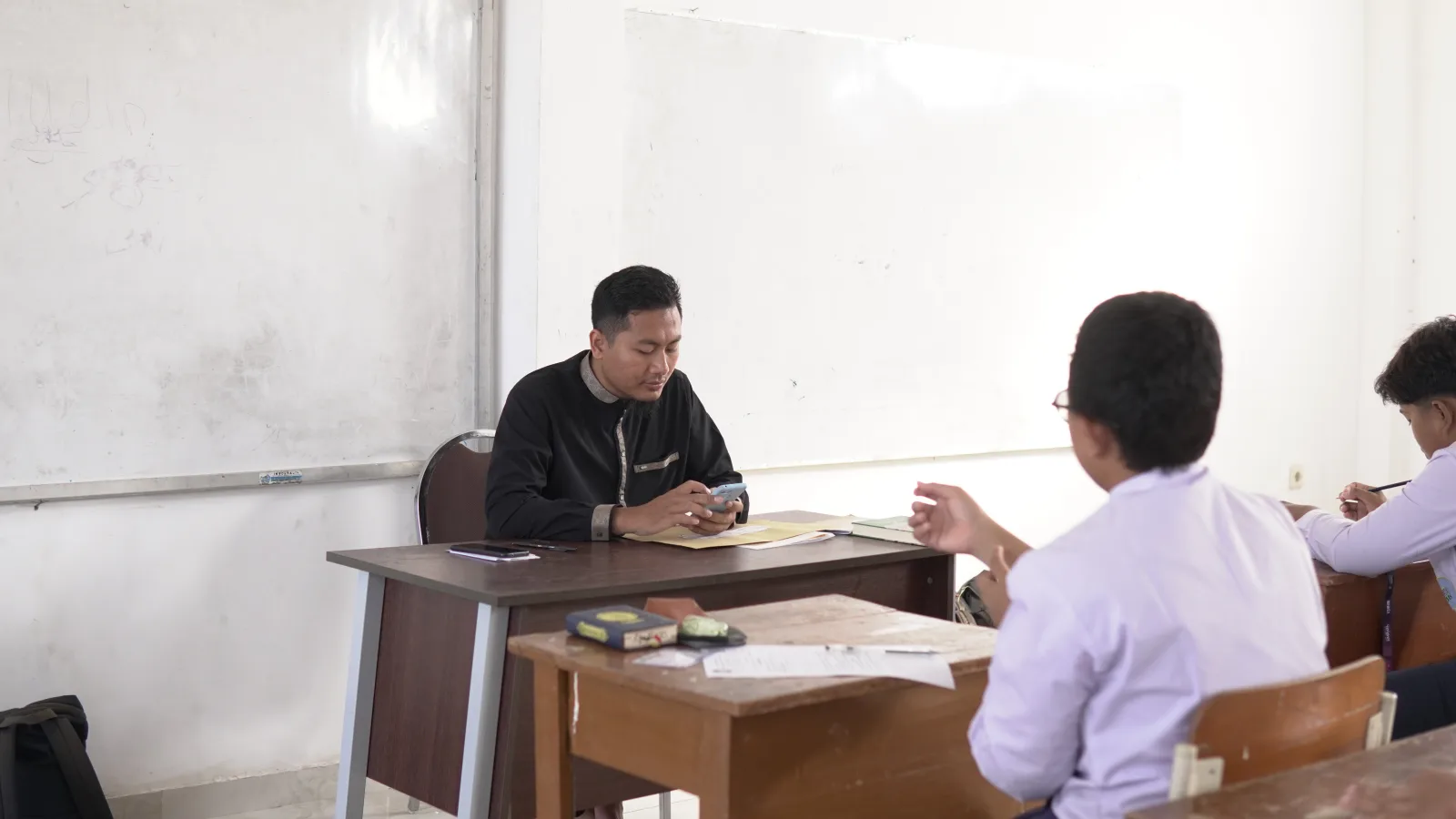 Kegiatan Tahfidz Pagi: Santri Setor Hafalan Al-Quran