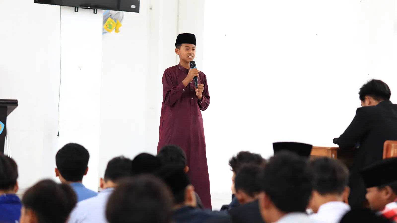Kegiatan belajar santri