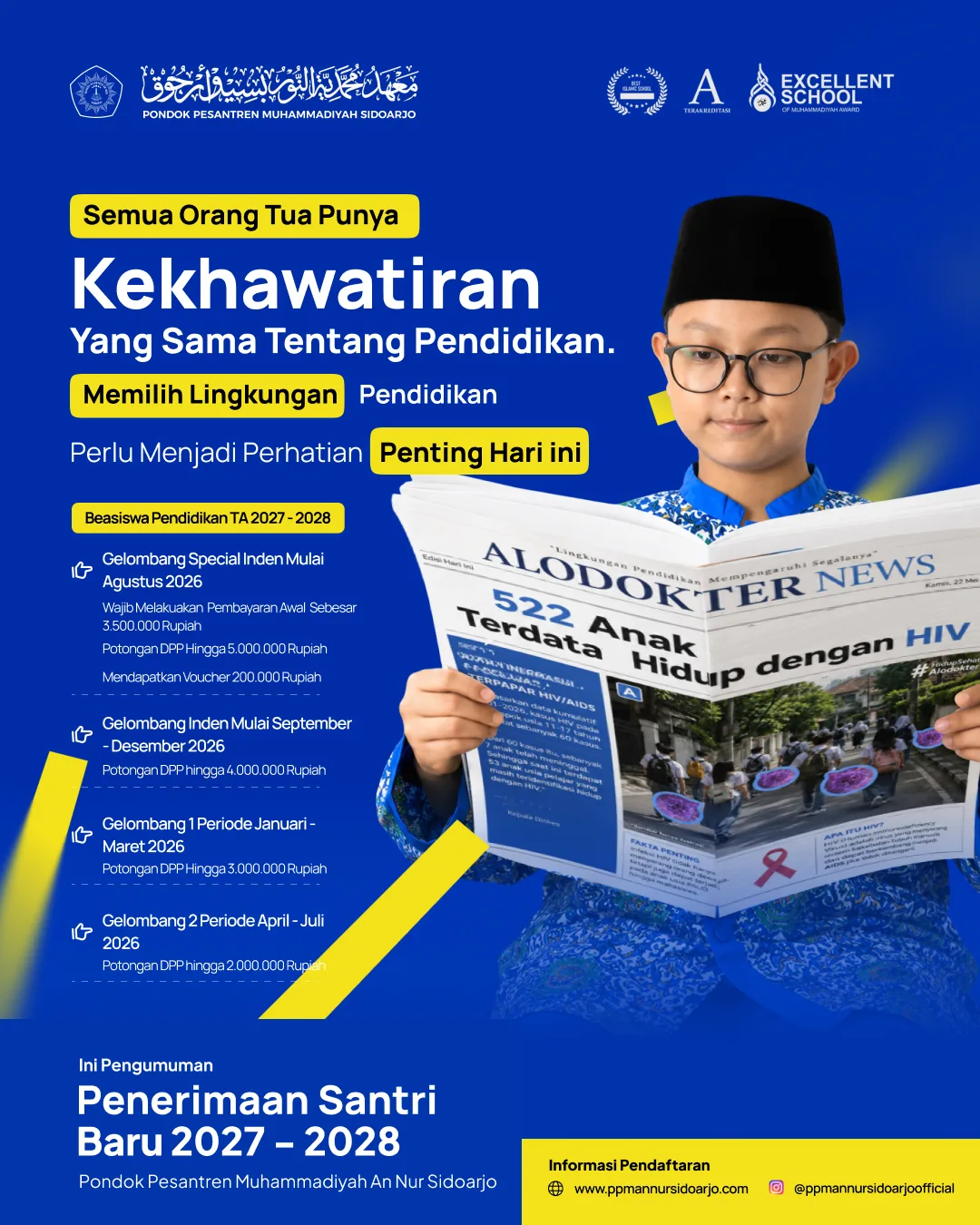 PPDB MA 'eMAS Telah Dibuka!